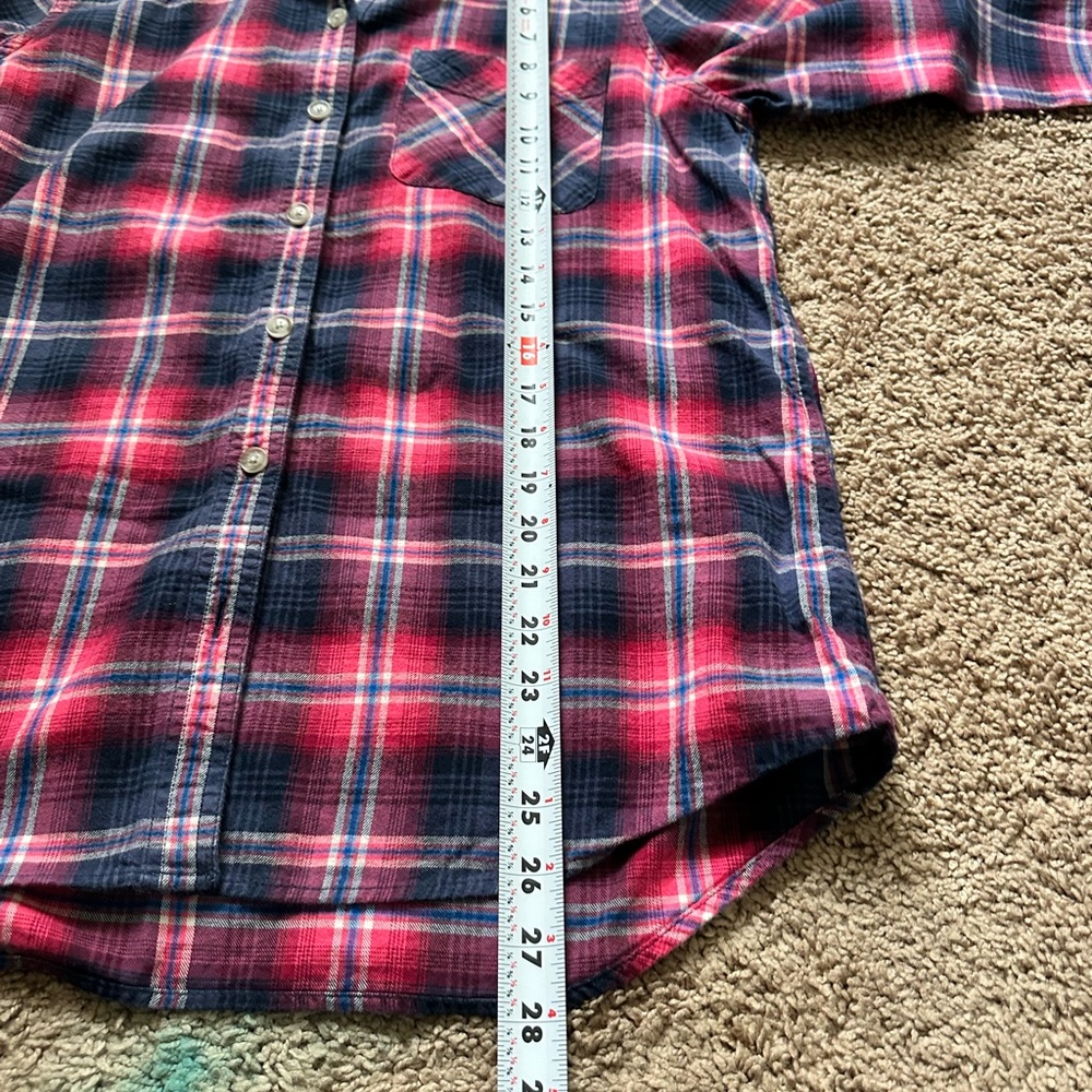 Eddie Bauer Multicolor Plaid Shirt - Picture 7 of 8